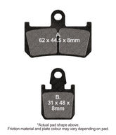 EBC Disc Brake Pads - FA442/4HH